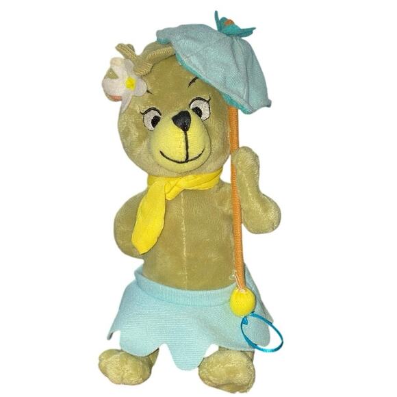 Vintage Hanna Barbera Collection Yogi Bear Cindy 8” Plush Stuffed Animal Toy - Picture 1 of 10